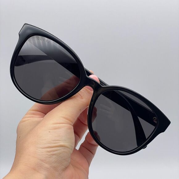BRAND NEW GUCCI GG0854SK 004 Black/Grey Unisex Sunglasses